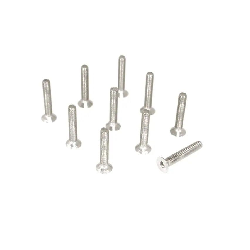 Zspec M3-0.5X16mm Fasteners, Fhsc, Stainless Sus304, 10-Pack 1