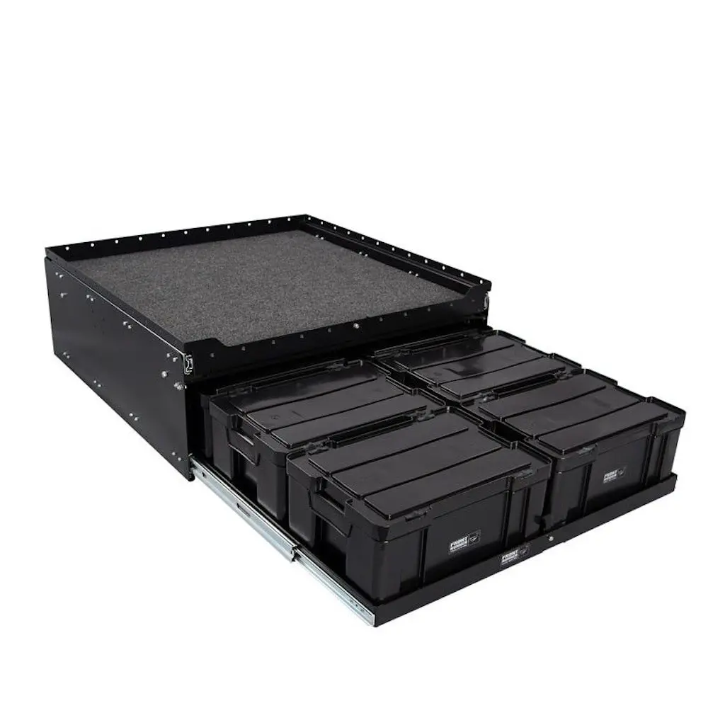 Front Runner 6 Cub Box Drawer With Cargo Sliding Top 1