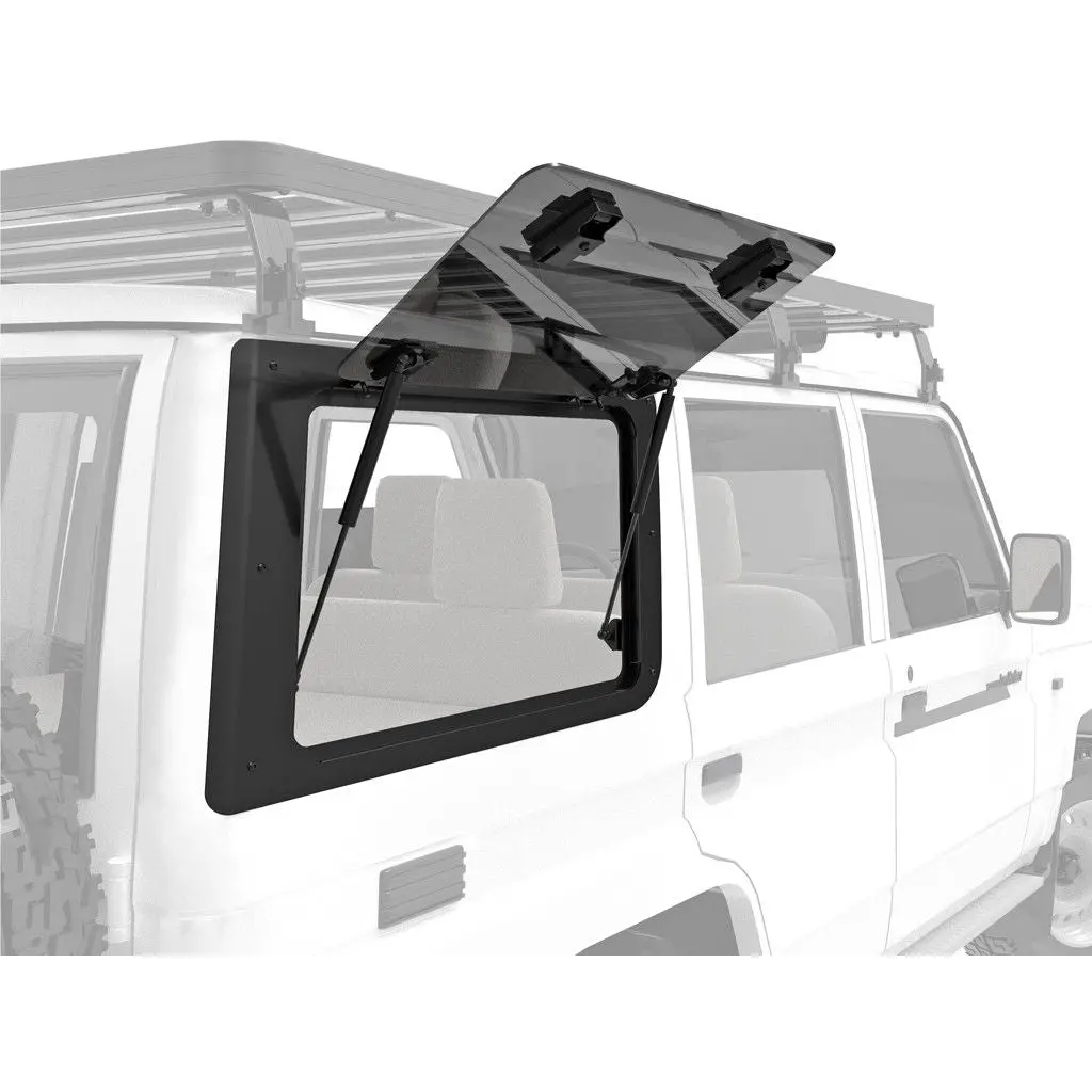 Front Runner Gullwing Window (Right-Hand Side / Glass) For Toyota Land Cruiser 76 1