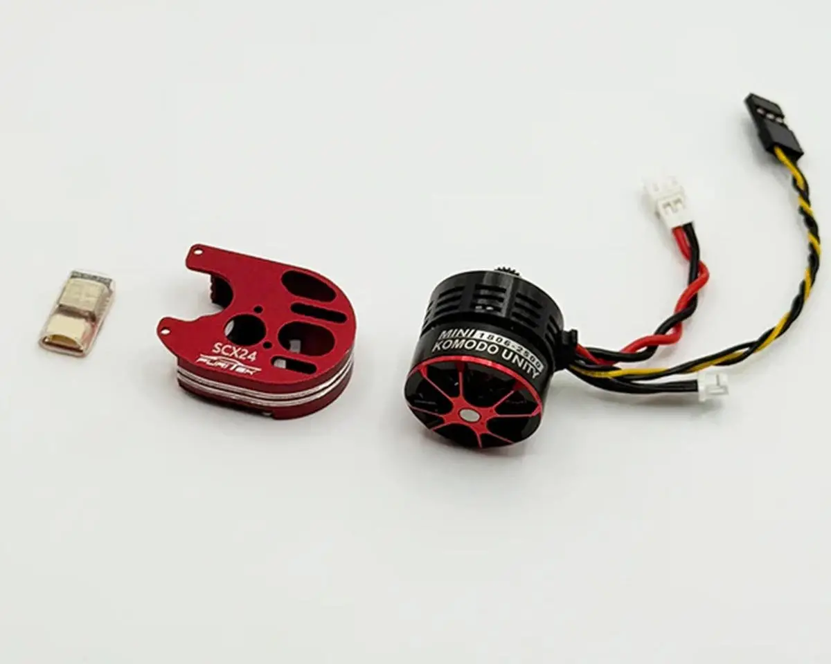 Scx24 Mini Komodo Unity 2-In-1  Micro Foc Brushless System, 2500Kv 1