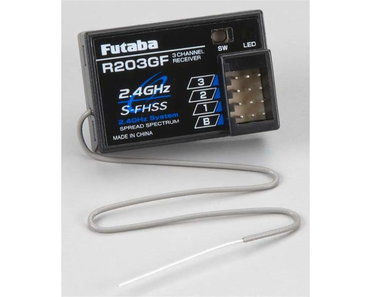 R203gf S-Fhss 2.4 Ghz 3-Channel Receiver 1