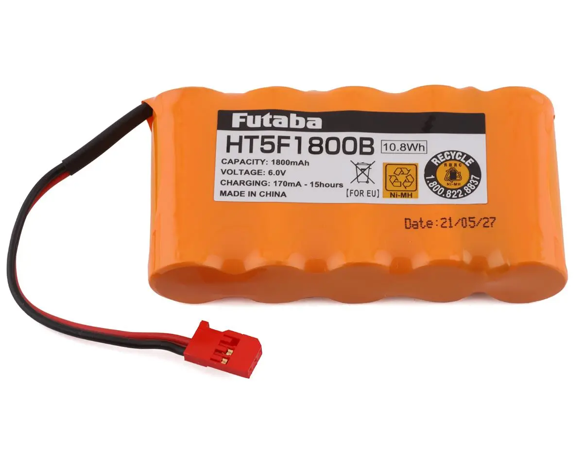 6.0V Nimh Transmitter Battery Pack, 5-Cell 1800Mah 1