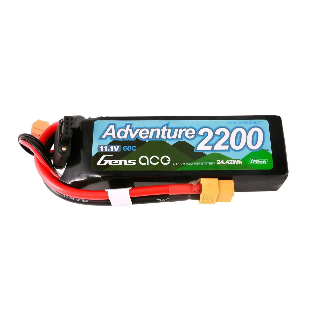 Xt60 3S 11.1V G-Tech Smart Lipo Battery, 60C 2200Mah 1