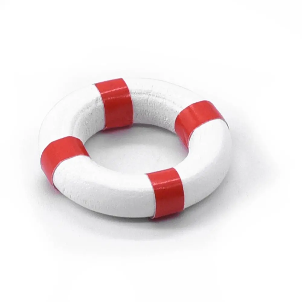 Hobby Details 1/24 Mini Life Buoy (Red) 1