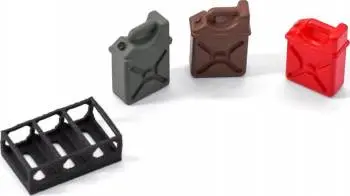 Hobby Details Plastic 1/24 Mini Oil Tanks With Carriage 1