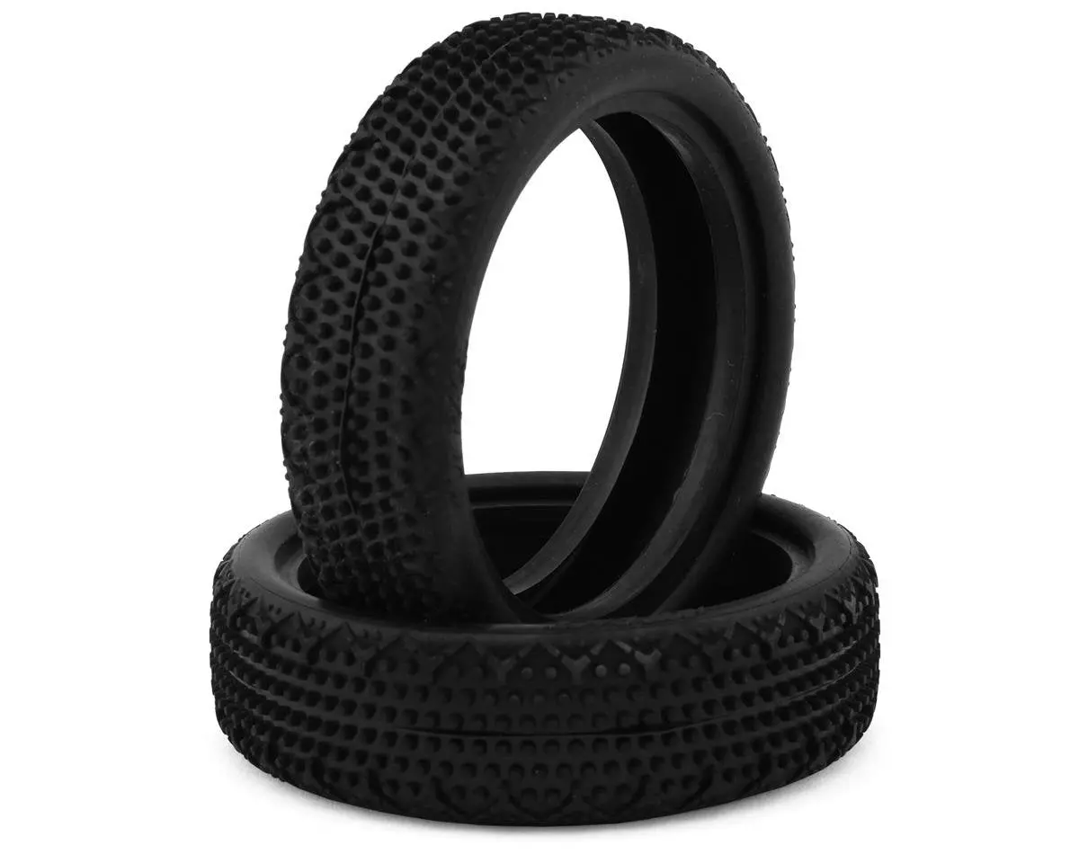 Mini-Pin Slim Lp 2Wd Buggy Front Carpet Tire (2), Medium 1