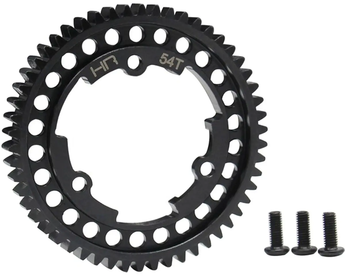 Steel Spur Gear, 1.0 Metric Pitch, 54T 1