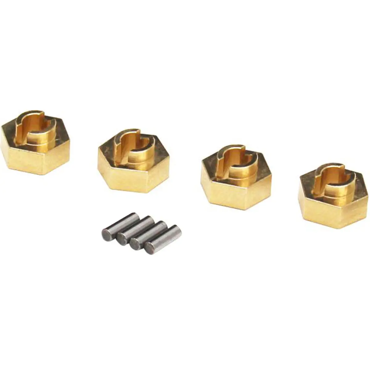 Scx24 Wheel Hub, Brass, 7Mm 1