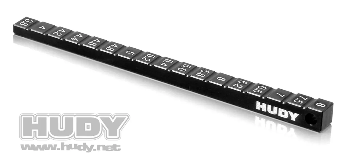 Aluminum Chassis Ride Height Gauge, 3.8Mm - 8.0Mm 1