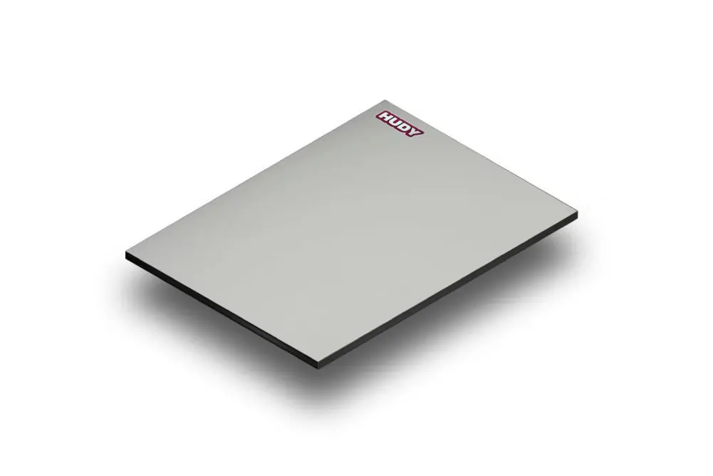 Flat Lightweight Set-Up Board 1/10 & 1/12 On-Road, Gray 1