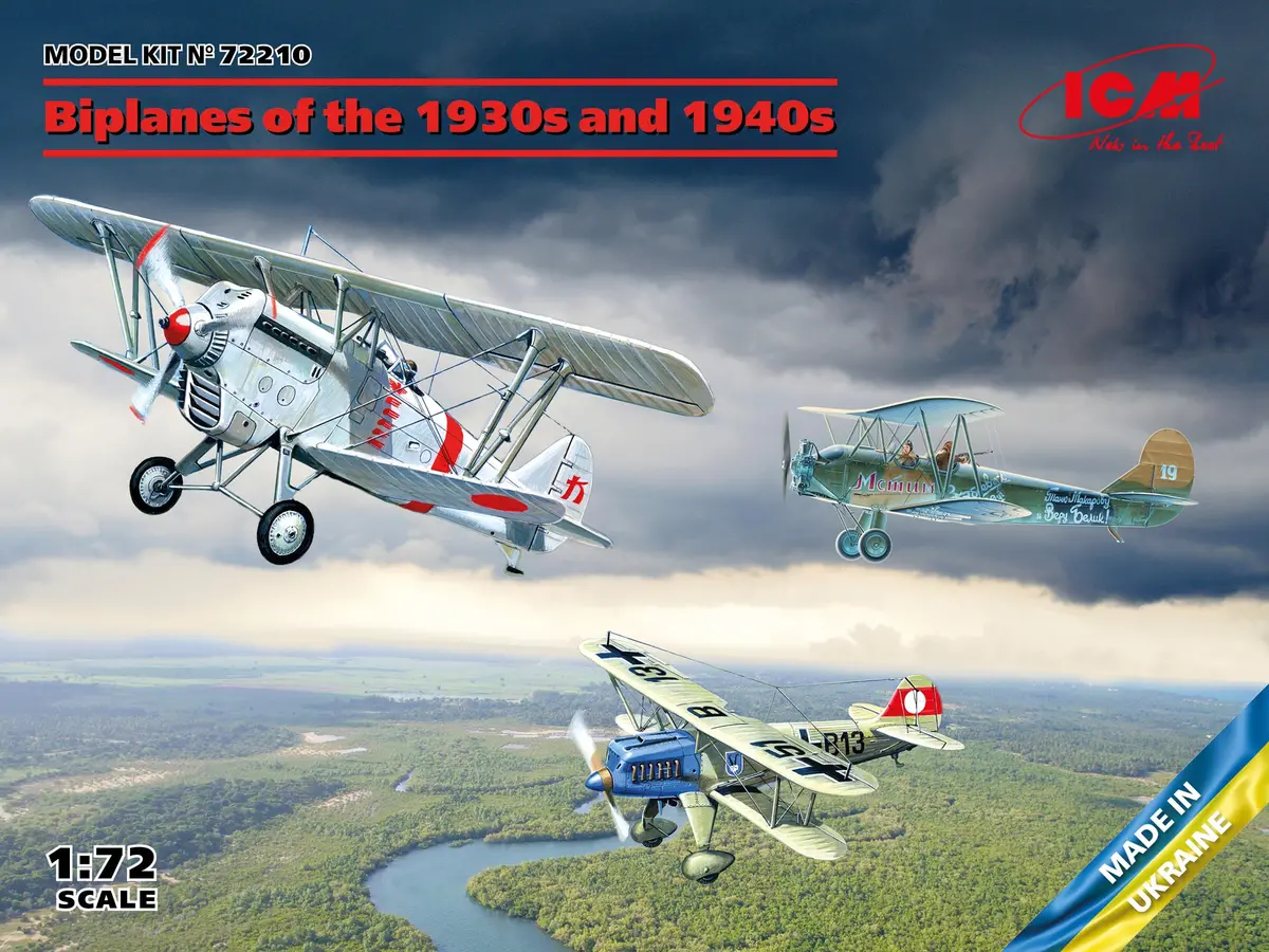 Icm 1/72 Biplanes Of The 1930S And 1940S 1
