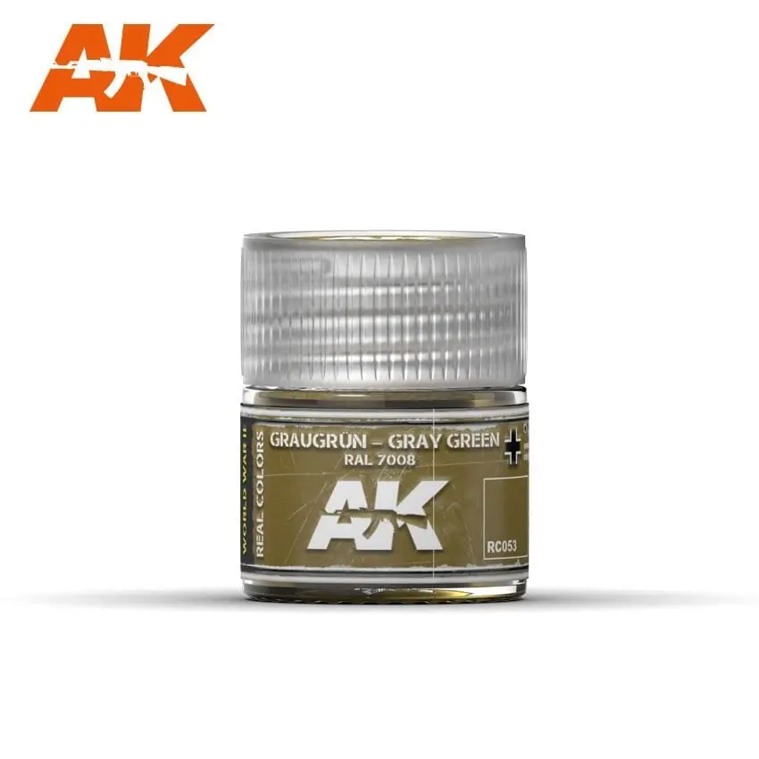 Ak Interactive Graugrün-Gray Green Ral 7008 10Ml 1