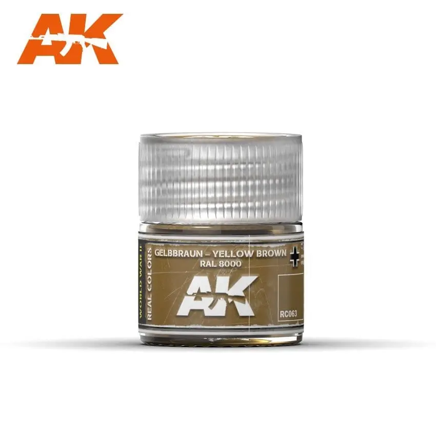 Ak Interactive Gelbbraun-Yellow Brown Ral 8000 10Ml 1
