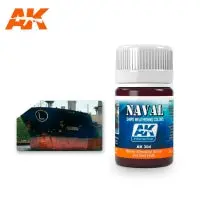 Ak Interactive Brown Streaking Grime For Red Hulls 1