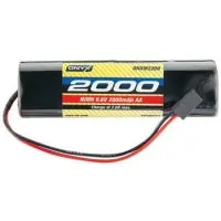 9.6V 2000Mah Aa Nimh Square Transmitter Battery: Universal Receiver 1