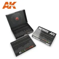 Ak Interactive Weathering Pencils Deluxe Edition Box (37 Waterpencil Colors) 1