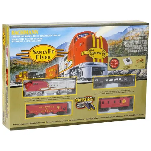 Bachmann 00647 Santa Fe Flyer Set Ho 1