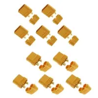 Venom Xt90 Male And Female Connector Plug For Battery And Charge Lead, 5 Pairs 1