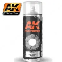 Ak Interactive Fine Primer White Spray (Usa) 200Ml 1