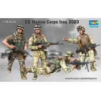 1/35 Us Marine Corps Iraq 2003 Figure Set (4) 1