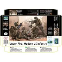 Master Box 1/35 Under Fire. Modern Us Infantry 1