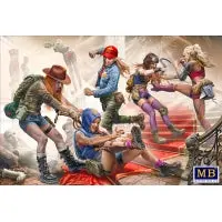 Master Box 1/35 Post-Apocalyptic Fiction. Desert Battle Series. Skull Clan - New Amazons. Give It Ba 1