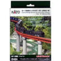 Kato 20-824 Unitrack Curved Bridge Set For Non-Electrified Railways 1