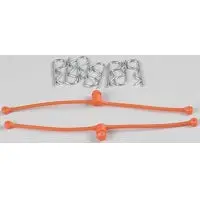 Du-Bro 2252 Body Klip Retainers Orange (2) 1