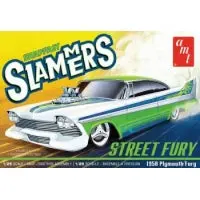 1/25 Street Fury 1958 Plymouth Slammers Snap By Amt 1