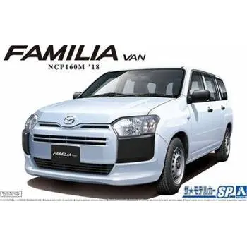 Aoshima 1/24 Mazda Ncp160m Familia Van '18 1