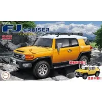 Fujimi 1/24 Toyota Fj Cruiser (Two-Tone Yellow) Pre-Painted Snap Fit Kit 1