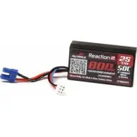 Dynamite Lipo Battery 7.4V 800Mah 2S 50C Hardcase Ec2 By Dynamite 1