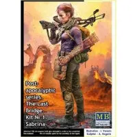 Master Box 1/25 Post-Apocalyptic Series. The Last Bridge. Kit No. 1. Sabrina 1