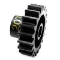 Hr Steel Pinion Gear Mod 1 20T 5Mm 1