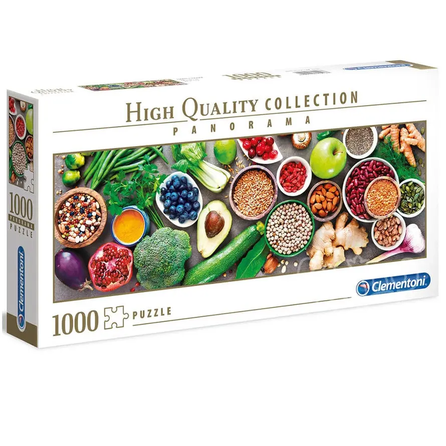 Clementoni 1000Pc - Panoramic - Healthy Veggie 1