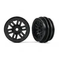 Traxxas Wheels, 1.0" (Black) (2) 1/18 Trx4m 1