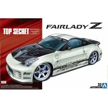 Aoshima 1/24 Topsecret Z33 Fairlady Z '05 Nissan 1