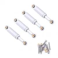 Hobby Details Aluminum Shocks For Axial Scx24 (4)(Silver) 1
