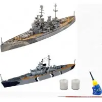 Revell 1/1200 First Diorama Model Set Bismarck Battle 1