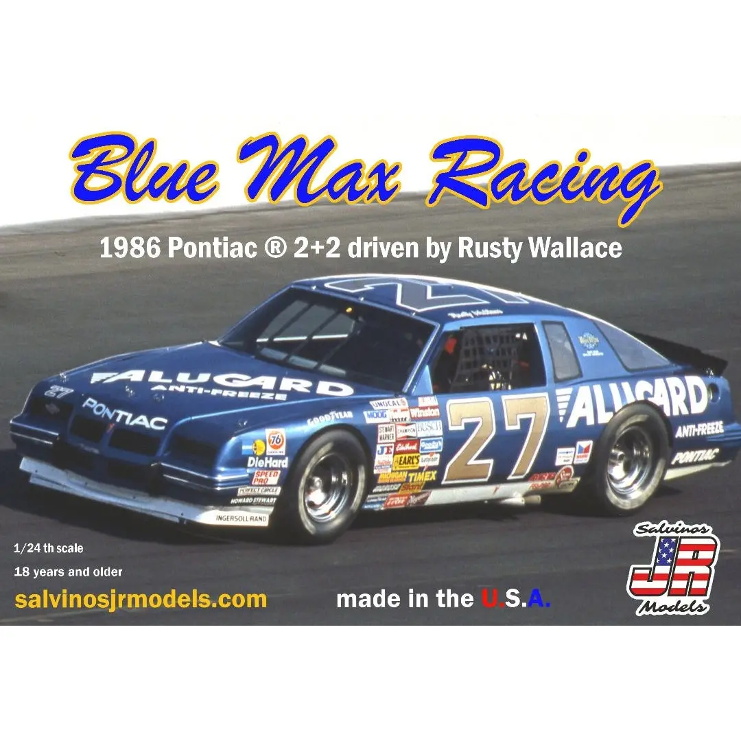 Salvinos Jr 1/24 Blue Max Racing 1986 2+2 Rusty Wallace 1