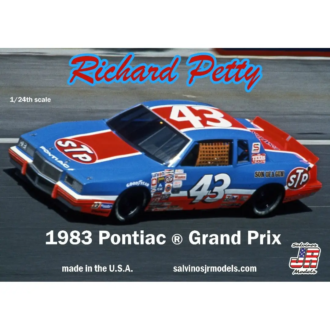 Salvinos Jr 1/25 Richard Petty 1983 Pontiac Grand Prix Winner 1