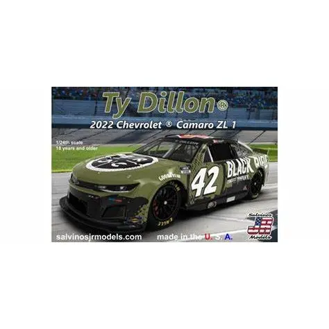 Salvinos Jr Models 1/24 Gms Racing Ty Dillon 2022 Camaro - Primary Livery Model Kit 1