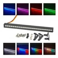 Hobby Details 1/10 Light Bar - 24 Led (Multi Color) 5-8V, 150Mm, Wire Lenght 390Mm, Receiver Plug 1