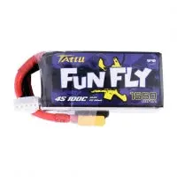 Tattu - 357 - 1550Mah 4S1p 14.8V 100C Lipo Xt60 Plug Soft Case 1
