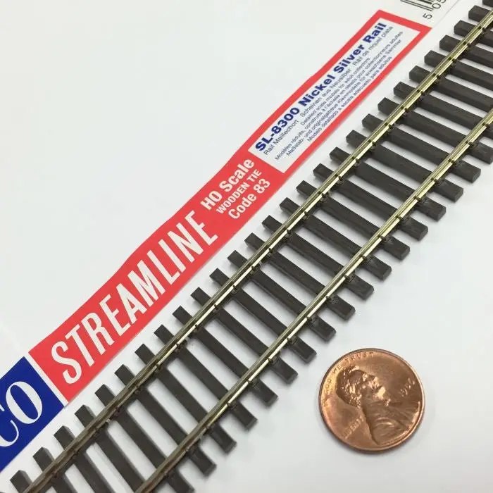Peco Sl-8300 Ho Code 83 Wood Tie Flex Track 1