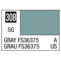 Mr Hobby Aqueous Color H308 Semi Gloss Gray Fs36375 Us Air Camouflage 10Ml Bottle 1