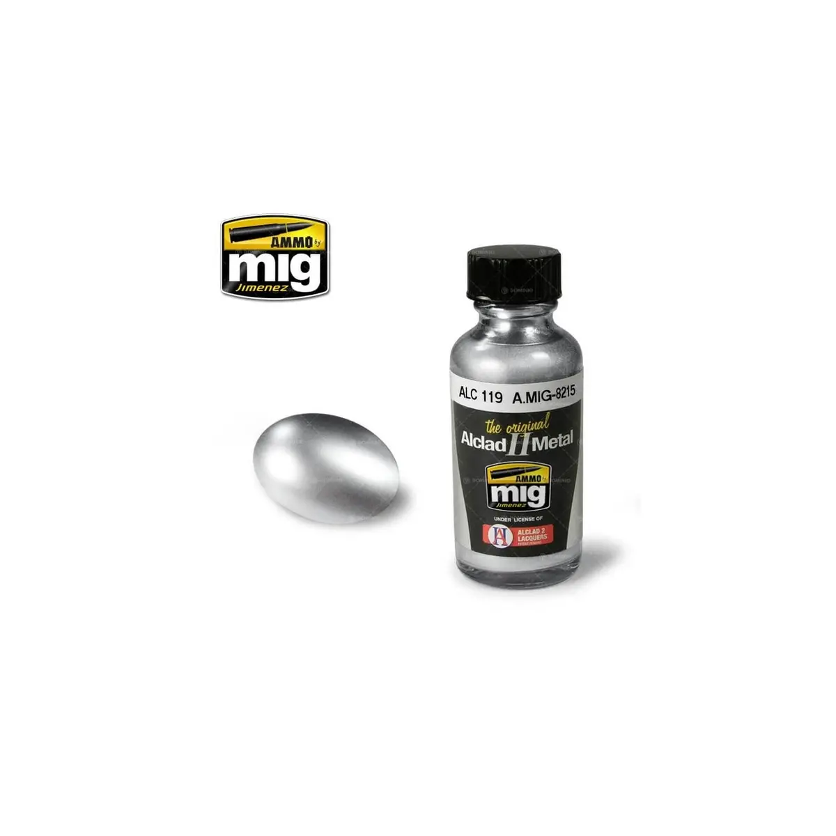 Ammo Mig Airframe Aluminium Alclad Metallic Paint Alc119, 30Ml 1