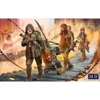 Master Box 1/24 Post-Apocalyptic Series. The Last Bridge 1