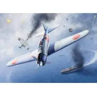 1/48 A6m2b Zero Fighter Model 21 "Battle Of Midway" By Academy 1