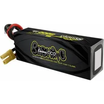 Gens Ace Li-Po 100C 8000Mah 14.8V Hardcase/Hardwired W/Ec5 By Gens Ace Batteries 1
